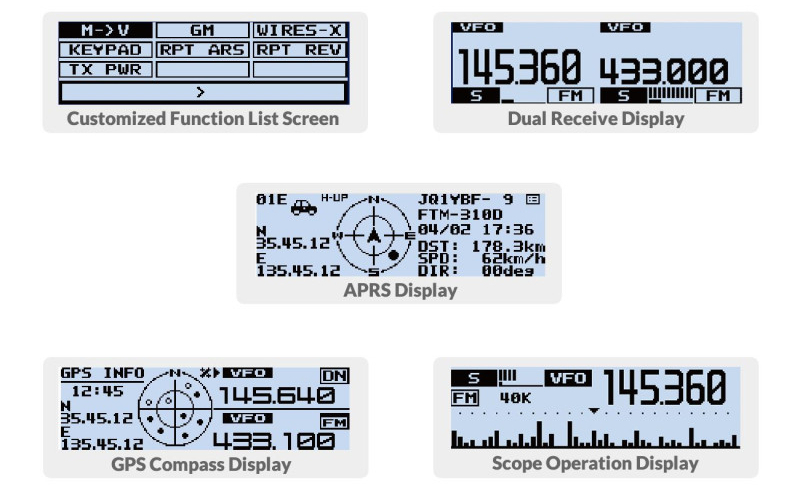 yaesu ftm 310de asp 144430mhz
